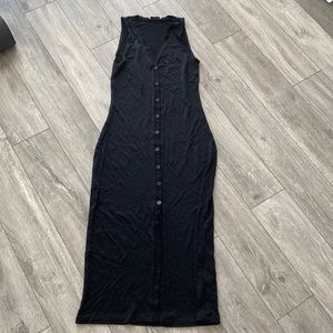 Babaton medium size dress with front slit